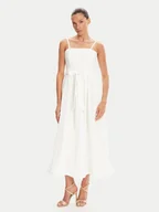 Sukienki - Rinascimento Sukienka koktajlowa CFC0124473003 Biały Regular Fit - miniaturka - grafika 1