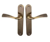 Klamki - Kuchinox Klamka drzwiowa Malta długi pełny szyld satyna - miniaturka - grafika 1