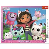 Puzzle - Puzzle ramkowe 25 Poznaj Gabi TREFL - miniaturka - grafika 1