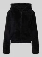 Bluzy damskie - Bluza rozpinana o kroju regular fit z futerka model ‘NEWANNA’ - miniaturka - grafika 1