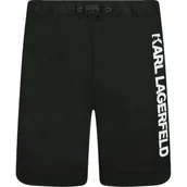 Spodnie i spodenki dla chłopców - Karl Lagerfeld Kids Szorty kąpielowe | Regular Fit - miniaturka - grafika 1