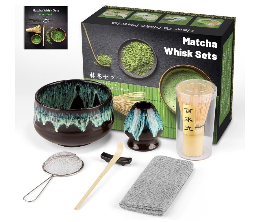 Zestaw do Matchy 7 El. Tradycyjna Japońska Ceremonia Parzenia Moja Matcha