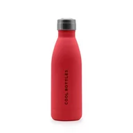 Butelki termiczne - Cool Bottles Butelka termiczna 350 ml Vivid Red - miniaturka - grafika 1