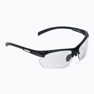 Okulary sportowe - UVEX Okulary rowerowe damskie UVEX Sportstyle 802 czarne S5308942201 - grafika 1