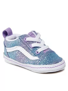 Vans Tenisówki Old Skool Crib VN0A3U8KABN1 Fioletowy - Buty dla dziewczynek - miniaturka - grafika 1