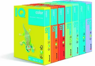 Igepa Papier xero A4 kolor Maestro Neon - pomarańczowy - Papier do drukarek - miniaturka - grafika 1
