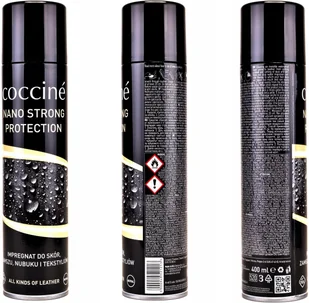 Impregnat Spray Wodoodporny do Skóry Zmaszu i Nubuku NANO STRONG PROTECTION - Środki do obuwia i ubrań - miniaturka - grafika 1