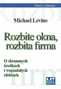 Rozbite okna, rozbita firma. O skromnych środkach i wspaniałych efektach - Biznes - miniaturka - grafika 1