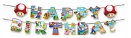 Dekoracje sali - Girlanda MARIO BROS urodzinowa Baner 180cm - miniaturka - grafika 1
