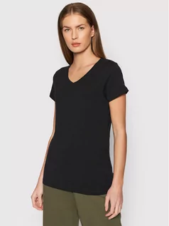 Koszulki i topy damskie - Outhorn T-Shirt TSD604 Czarny Regular Fit - grafika 1