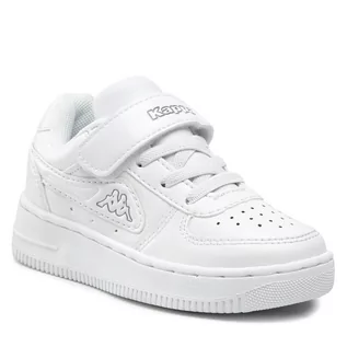 Buty dla chłopców - Sneakersy KAPPA - 260852K White 1010 - grafika 1