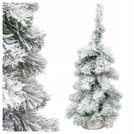 Choinki - Choinka Sztuczna Biała - Jodła 60cm Mała Ośnieżona - miniaturka - grafika 1