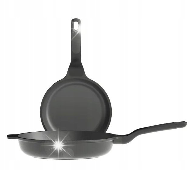 Zestaw patelni Nieprzywierające Stone+ 24 + 28cm BergHOFF Aluminiowe