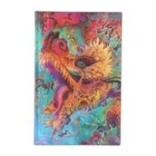 Szkolne artykuły papiernicze - Planer Paperblanks Humming Dragon Maxi Flexi - miniaturka - grafika 1
