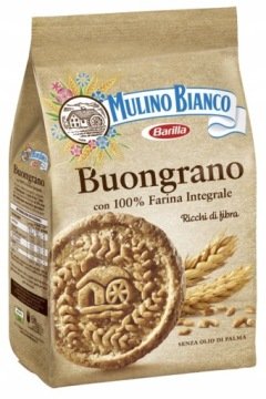 Włoskie ciasteczka pełnoziarniste Mulino Bianco Buongrano 350g
