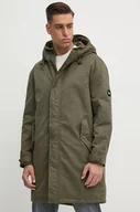 Kurtki męskie - Pepe Jeans parka THANDER męska kolor zielony przejściowa PM403012 - miniaturka - grafika 1