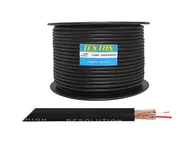 Kable - Kabel mikrofonowy 2 żyły 6mm czarny - miniaturka - grafika 1
