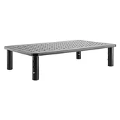 Akcesoria do monitorów - GEMBIRD REGULOWANY STOJAK NA MONITOR/LAPTOP (KSZTAŁT PROSTOKĄTNY) - miniaturka - grafika 1