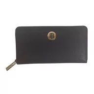 Akcesoria podróżnicze - Portfel damski Tommy Hilfiger TH Core Large black - AW0AW08011 CJM - miniaturka - grafika 1