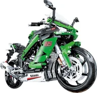 Klocki - Ramiz Zestaw Klocków technicznych Motocykl Sportowy Zielony 2304el. - miniaturka - grafika 1