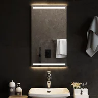 Lustra - vidaXL Lustro łazienkowe z LED, 40x70 cm - miniaturka - grafika 1