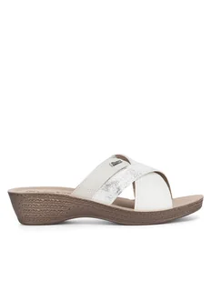 Inblu Klapki GL170100 Biały - Klapki i japonki damskie - miniaturka - grafika 1