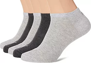 Puma Skarpety Unisex, Antracytowy, 43/46 EU / 5 sztuk - Skarpetki męskie - miniaturka - grafika 1