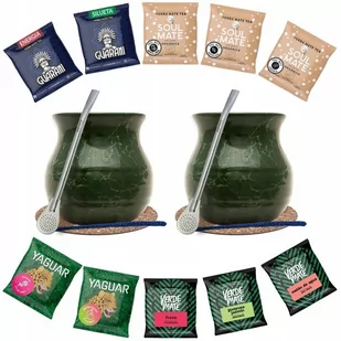 ZESTAW dla Dwojga Yerba Mate Tykwa Bombilla 10x50g - Yerba Mate - miniaturka - grafika 3