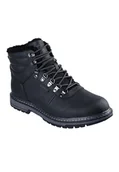 Buty trekkingowe męskie - Skechers Męskie buty trekkingowe CORADO Memphis, czarne, 42 EU, Czarny, 43 EU - miniaturka - grafika 1