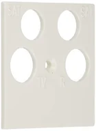 Inne akcesoria elektryczne - Gira Osłona poczw. Ankaro ECG Astro System 55 biały 025903 - miniaturka - grafika 1