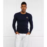 Koszulki męskie - Versace Longsleeve | Slim Fit - miniaturka - grafika 1