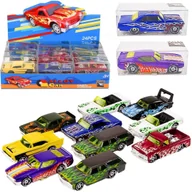 Samochody i pojazdy dla dzieci - Auto resorak metalowy Mix - zabawka - miniaturka - grafika 1