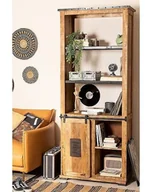 Regały - Regał Drewniany Regał z Szufladami Aldo - miniaturka - grafika 1