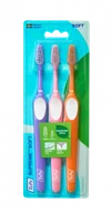 Szczoteczki do zębów - szczoteczka do zębów Soft, 3 szt./1 opak. - miniaturka - grafika 1