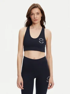 Tommy Hilfiger Biustonosz top UW0UW05891 Granatowy - Koszulki sportowe damskie - miniaturka - grafika 1