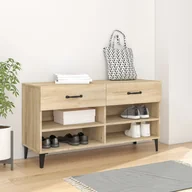 Szafki na buty - Lumarko Szafka na buty, dąb sonoma, 102x35x55 cm - miniaturka - grafika 1