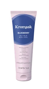 Inebrya Kromask, maska odświeżająca kolor, blueberry, 250ml - Farby do włosów i szampony koloryzujące - miniaturka - grafika 1