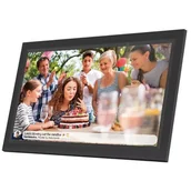 Ramki cyfrowe do zdjęć - Ramka cyfrowa DENVER Frameo PFF-1503B Czarny - miniaturka - grafika 1