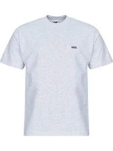 T-shirt Męski VANS Left Chest SS Light Grey Heat VN000R9X1QI1 M - Koszulki męskie - miniaturka - grafika 1