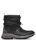 Śniegowce damskie - Kappa Śniegowce 243239 Czarny - miniaturka - grafika 1