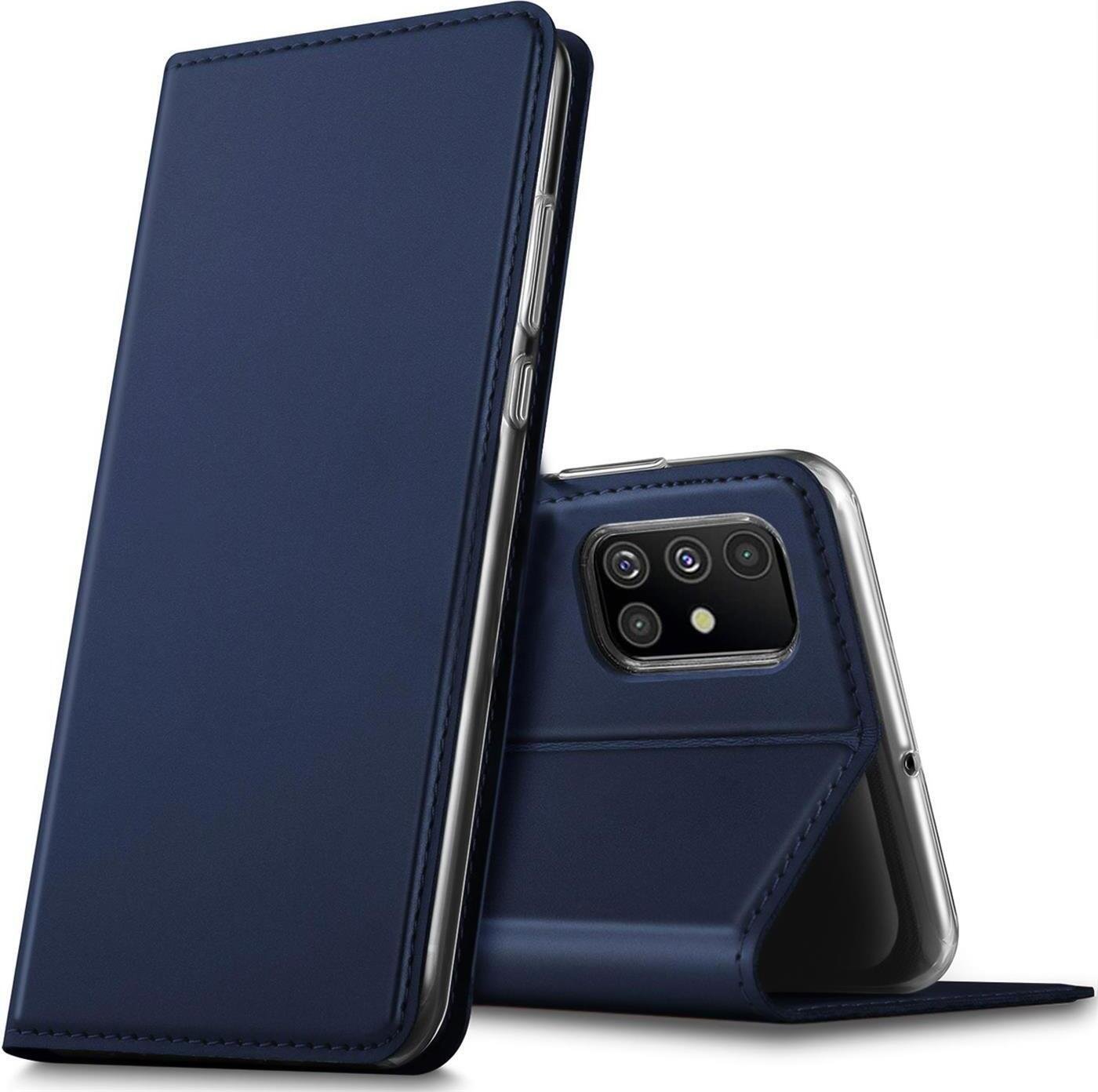Etui na telefon komórkowy Samsung Galaxy A71 Book Etui ochronne Slim Flip Cover Case