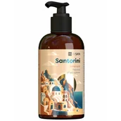 Mydła - Hiskin Bon Voyage, mydło w płynie do rąk, Santorini, 250 ml - miniaturka - grafika 1