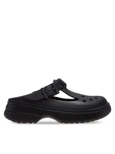 Crocs Klapki Classic Mary Jane Clog 210581 Czarny - Klapki i japonki męskie - miniaturka - grafika 1