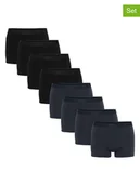 Majtki męskie - Fila Bokserki (8 par) w kolorze czarnym i granatowym - miniaturka - grafika 1