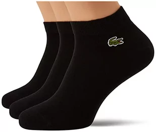 Lacoste Skarpety uniseks, Noir/Noir-Noir, 39-42 EU - Skarpetki damskie - miniaturka - grafika 1