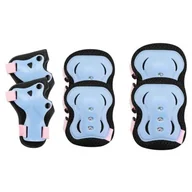 Ochraniacze - Zestaw ochraniaczy SPOKEY Shield ( M) Niebiesko-czarny - miniaturka - grafika 1