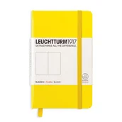 Notesy i bloczki - Leuchtturm, Notes Pocket, 185 stron, gładki, cytrynowy - miniaturka - grafika 1