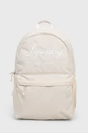 Plecaki - Superdry plecak damski kolor beżowy duży gładki - miniaturka - grafika 1