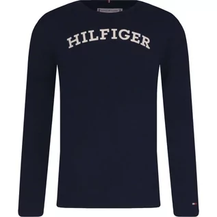 Bluzy dla dziewczynek - Tommy Hilfiger Bluzka | Regular Fit - grafika 1