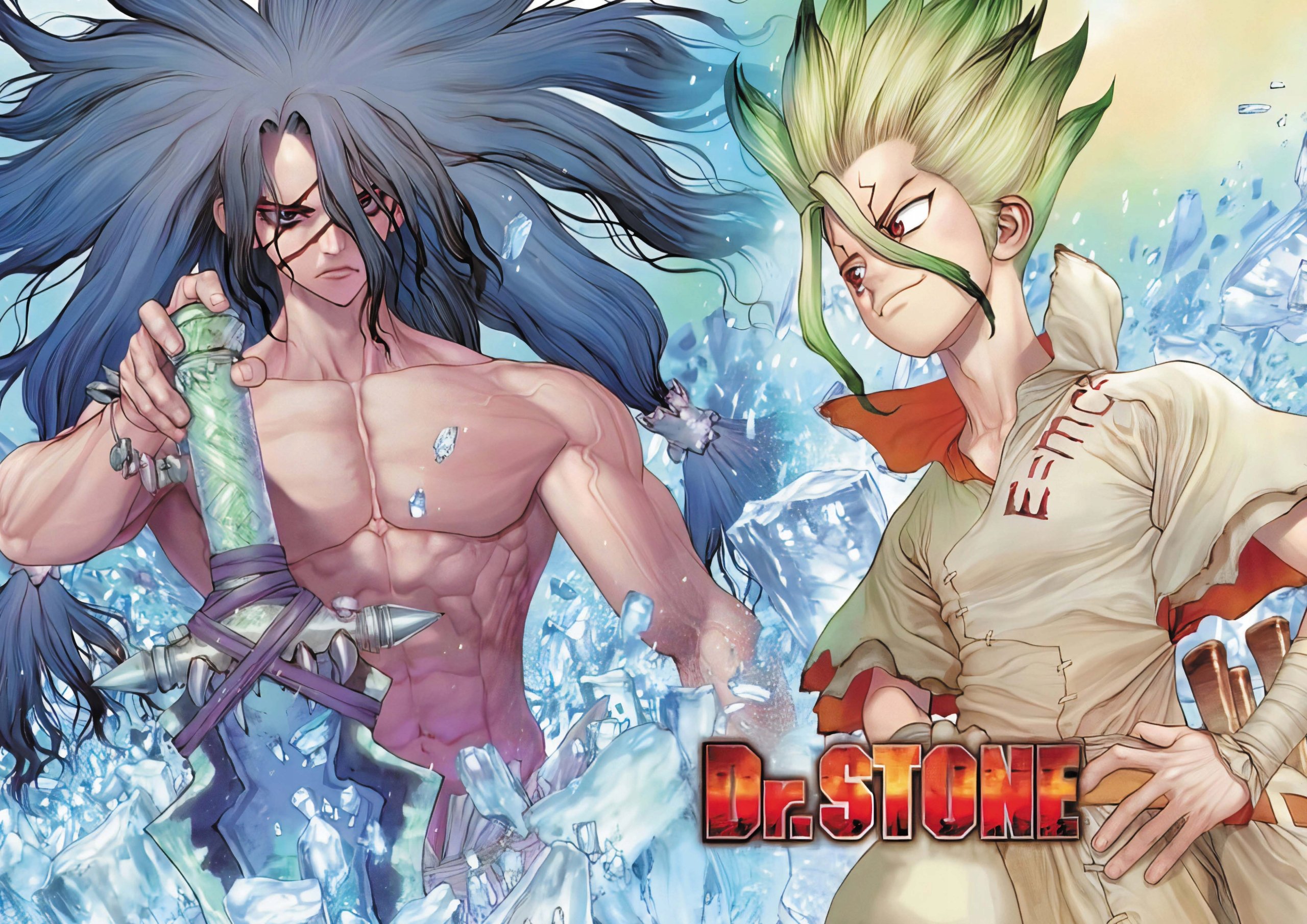 Plakat A3 anime manga Dr. Stone Dr Stone
